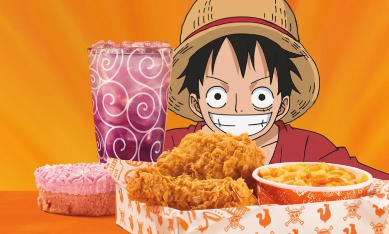 'One Piece' teams up with Popeyes for meal, menu items fit for pirates