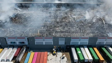 Ontario warehouse arson suspect posted live video showing fire igniting