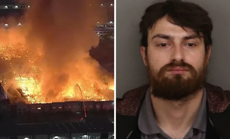 Ontario warehouse fire: What we know about Chamel Abdulkarim, suspect charged with arson