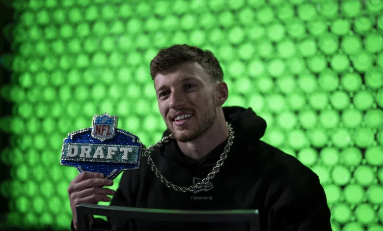 Oregon S Dillon Thieneman is attending the draft in Pittsburgh