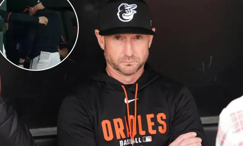 Orioles' Craig Albernaz can only eat baby food after taking foull ball to face