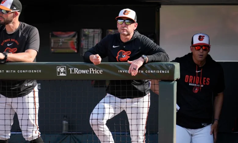 Orioles manager Craig Albernaz ‘doing good’ after being hit by foul ball