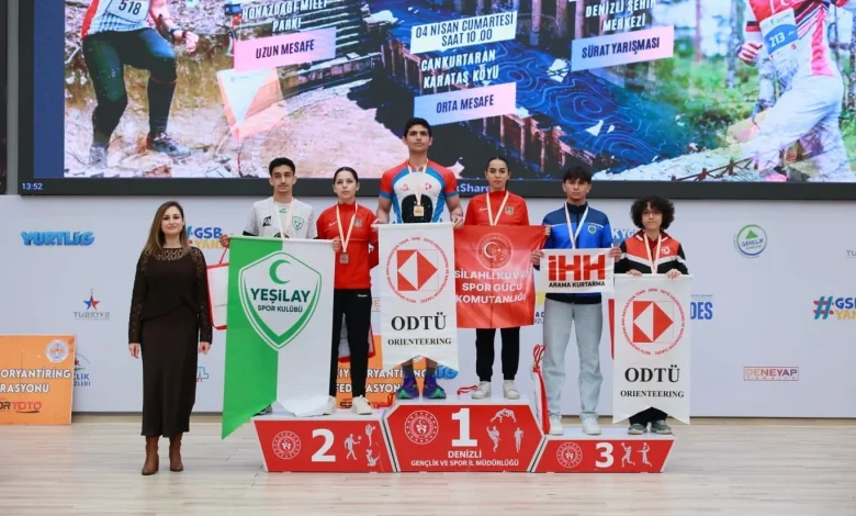 Oryantiring Türkiye Şampiyonası Denizli’de gerçekleşti İhlas Haber Ajansı