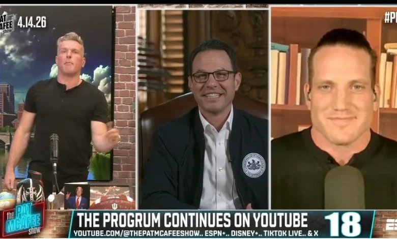 PA Gov. Shapiro, Pat McAfee Make Silly Bet on Penguins-Flyers Series