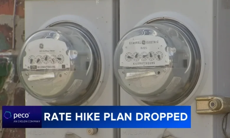 PECO drops proposal to increase rates for next year