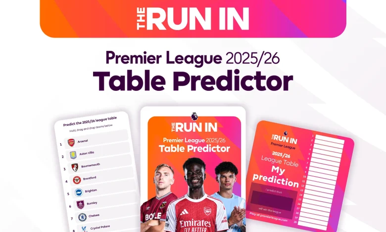 PLAY NOW: Predict the final Premier League table