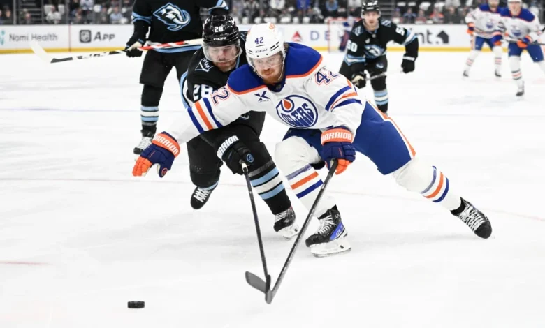 PROJECTED LINEUP: Oilers at Mammoth | Edmonton Oilers