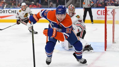 PROJECTED LINEUP: Oilers vs. Blackhawks