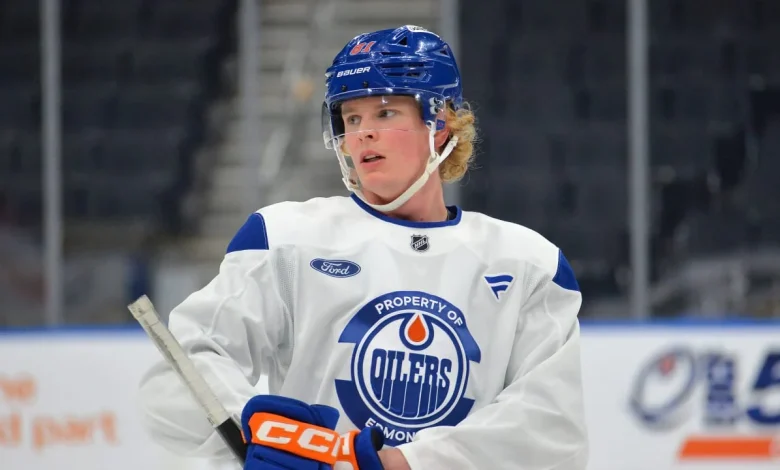 PROJECTED LINEUP: Samanski poised to make playoff debut in Game 2 against Ducks