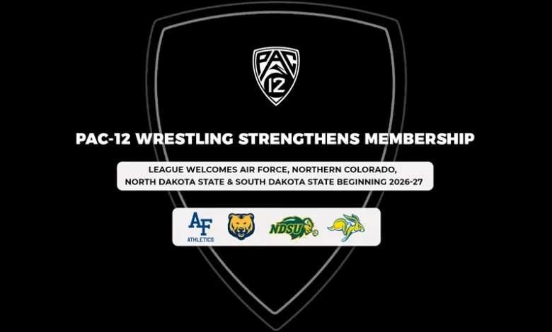 Pac-12 Wrestling strengthens its membership with additions of Air Force, Northern Colorado, North Dakota State and South Dakota State