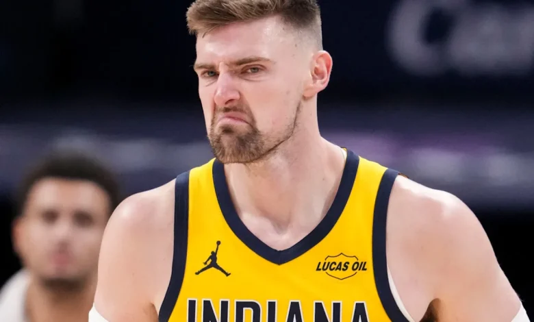 Pacers Micah Potter will announce gender of his baby with his sneakers