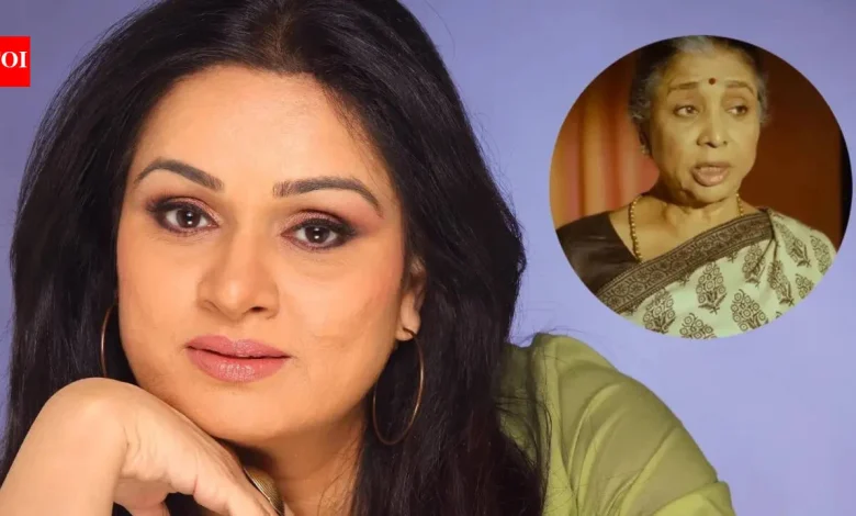 Padmini Kolhapure: 'Asha Atya forever in my heart': Padmini Kolhapure pays emotional tribute, recalls playing Asha Bhosle’s daughter in 'Mai' | Hindi Movie News