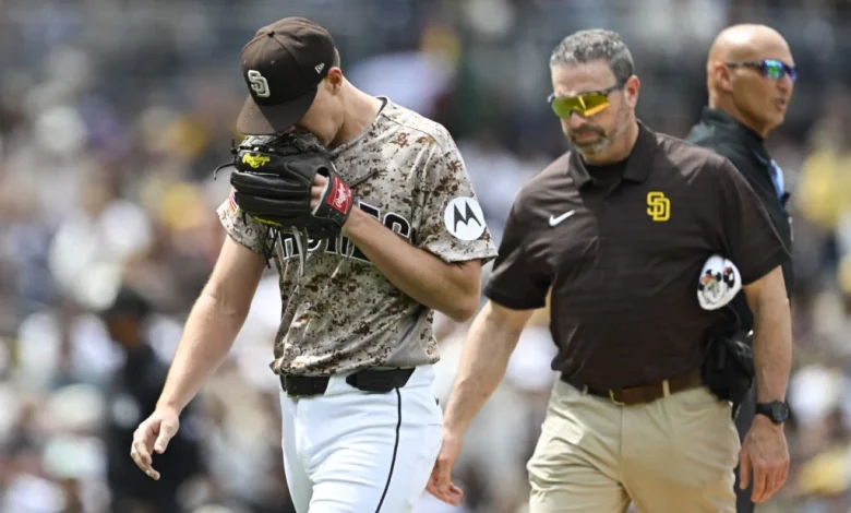 Padres Place Nick Pivetta On Injured List
