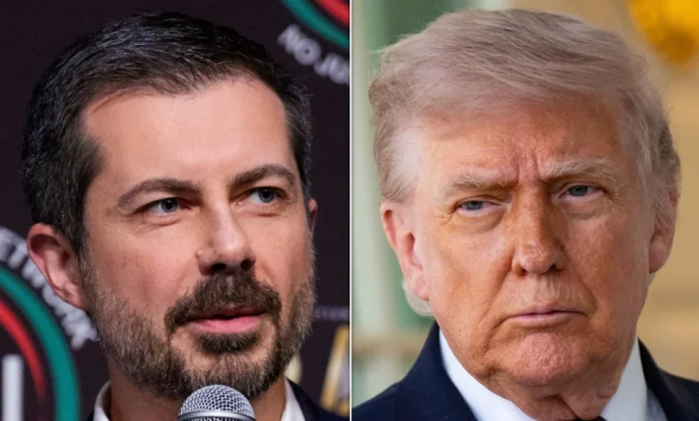 Pete Buttigieg Spots What's Oh So 'Insulting' About Trump's AI Jesus Post