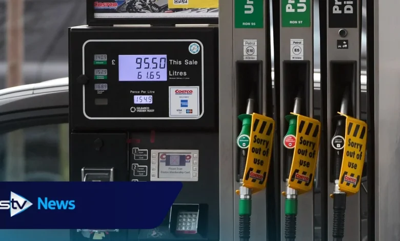 Petrol stations forced to close after running out of fuel