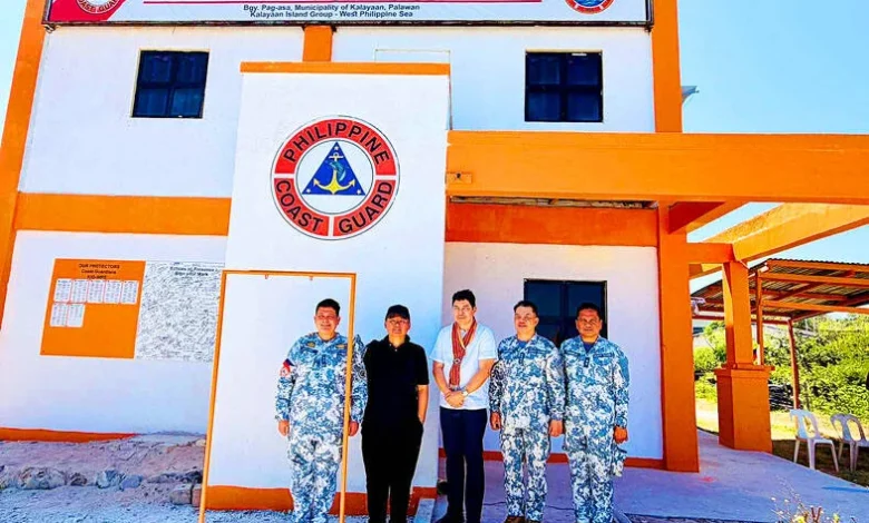 Philippines opens base in disputed South China Sea