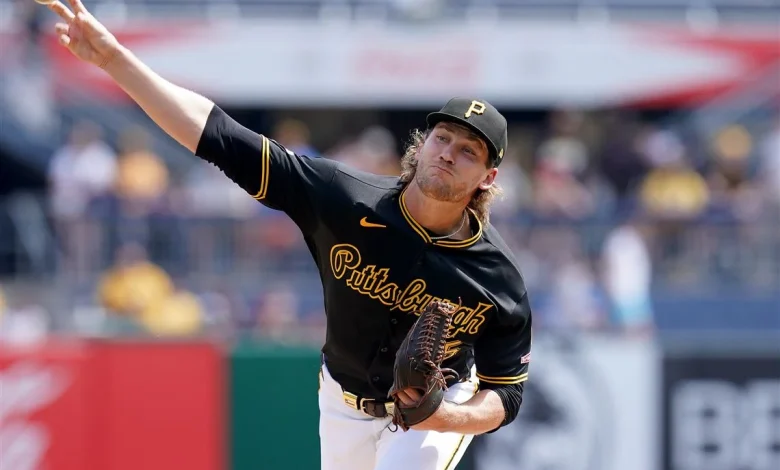 Pirates pitcher Braxton Ashcraft enlists batterymate Joey Bart for gender reveal at PNC Park