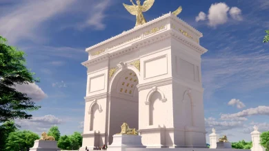 Planned "Arc de Trump" would be over twice as high as Lincoln Memorial
