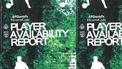 Player Availability Report: Toronto FC vs. Austin FC | April 18, 2026