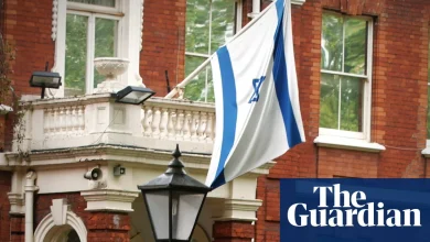 Police investigate security incident near Israeli embassy in London