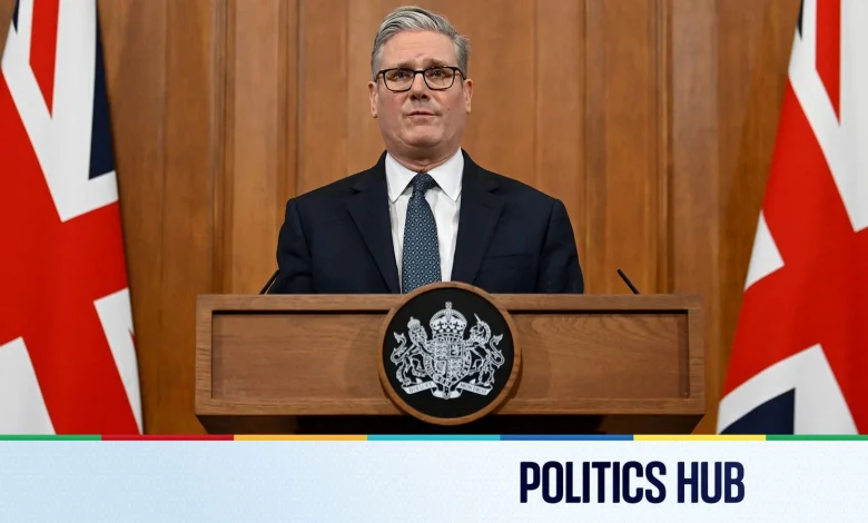 Politics latest: 'We should push back if Trump is rude about UK,' says Tory leader