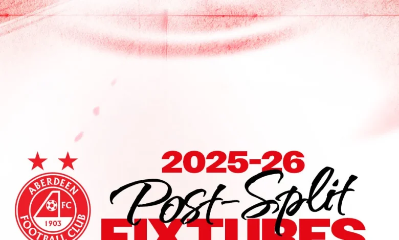 Post-Split Fixtures Confirmed