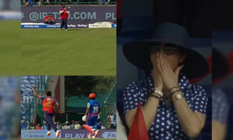 Preity Zinta Stunned, Arshdeep Singh Frustrated After Shashank Singh Drops KL Rahul In DC vs PBKS. Watch