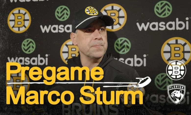 Press Room: Marco Sturm