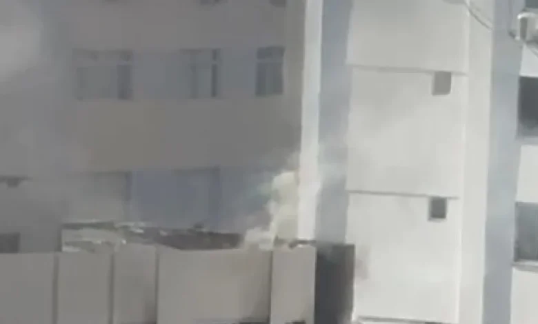 Princípio de incêndio atinge prédio no bairro do Costa Azul nesta terça-feira