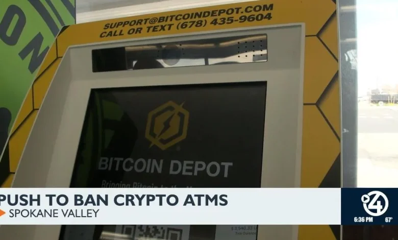 Push to ban crypto ATMs