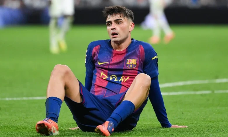 Que pasó con Pedri y por qué fue reemplazado en el Barcelona vs Atlético