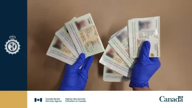 RCMP lays charges after CBSA seizes seven fraudulent passports hidden in a commercial shipment
