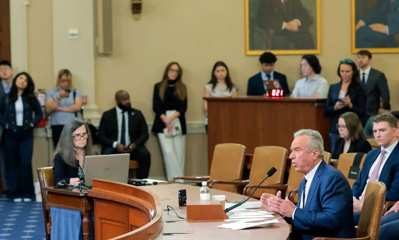 RFK Jr. defends his health agenda and Trump’s proposed budget cuts in House hearing : NPR