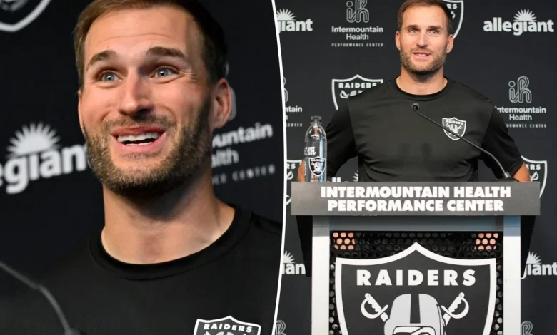 Raiders QB Kirk Cousins eager to work with Fernando Mendoza