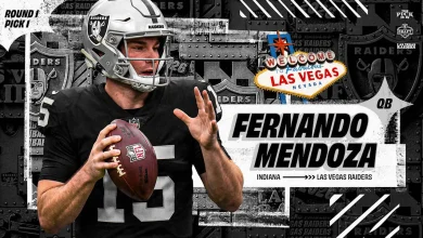 Raiders select Fernando Mendoza with the No. 1 overall pick in the 2026 NFL Draft