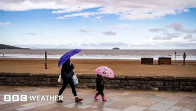 Rain, wind and frost to follow UK's warmest early April day in 80 years