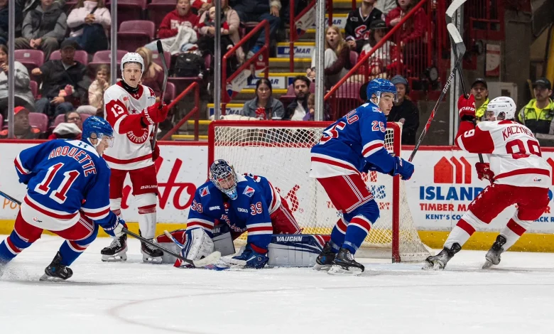 Rangers and Greyhounds continue their series up in the Soo