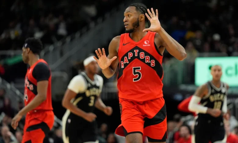 Raptors' Immanuel Quickly remains out Tuesday vs. Pistons