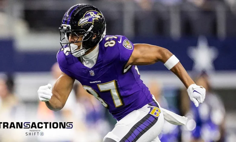 Ravens Re-Sign Wide Receiver Ahead of Draft