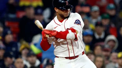 Red Sox’ Willson Contreras will ‘take one of them out’ if Brewers hit him again