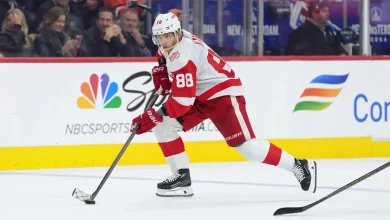 Red Wings’ Patrick Kane becomes 24th NHL player to record 1,400 career points