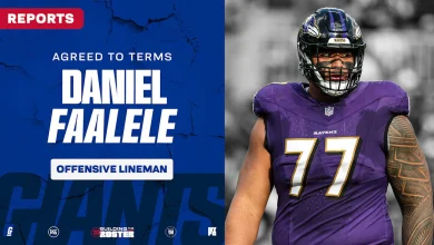 Reports: Giants agree to terms with OL Daniel Faalele, pending physical