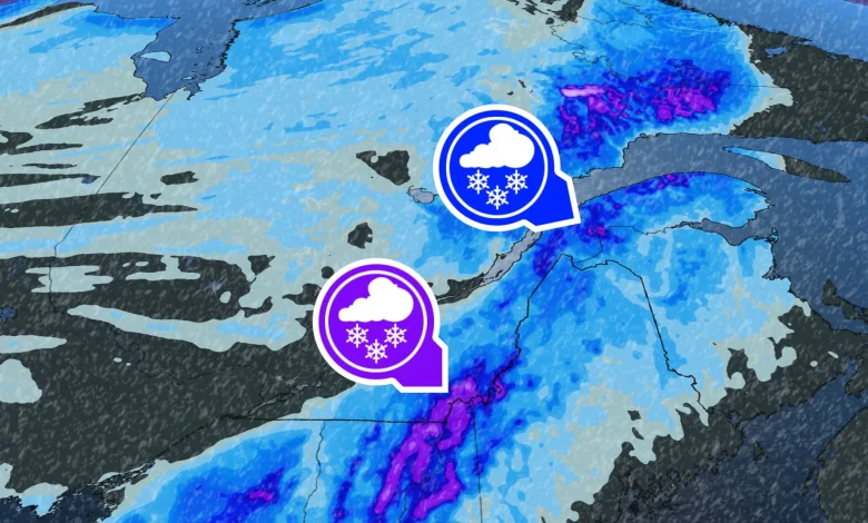 Retour de la neige : même le sud du Québec pourrait y goûter