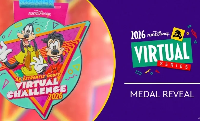 Retro Hercules, Kuzcotopia, Pocahontas, and Goofy-Inspired Medals Revealed for 2026 runDisney Virtual Series