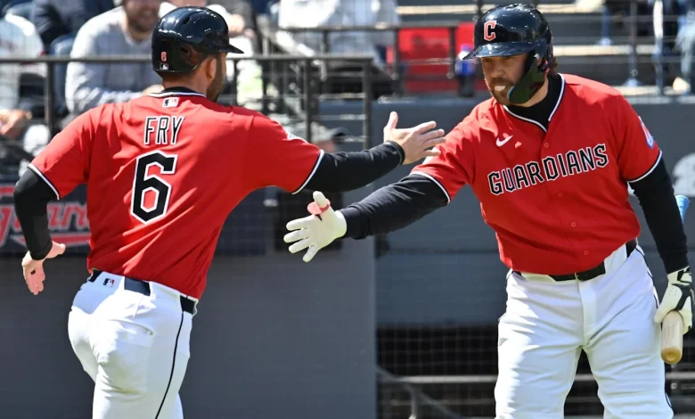 Rhys Hoskins' strong play validating Guardians' biggest offseason decision