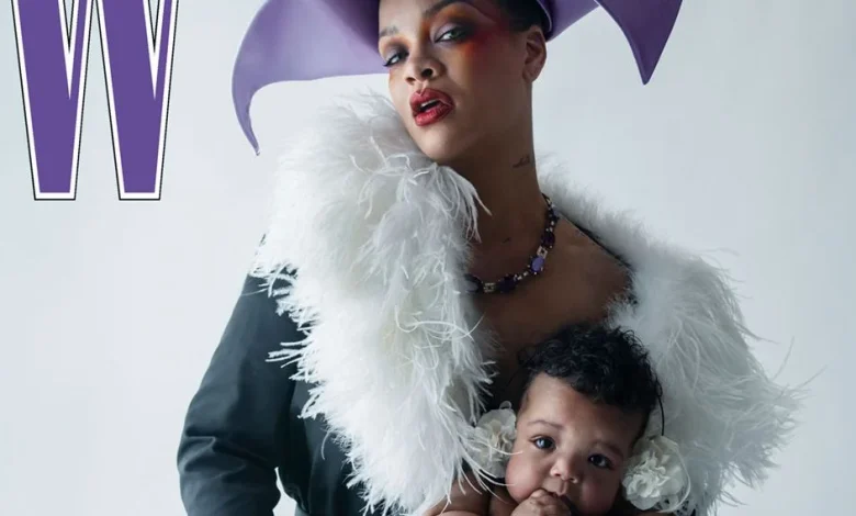 Rihanna’s Baby Rocki Wore a Dior Diaper for Her Cover Moment
