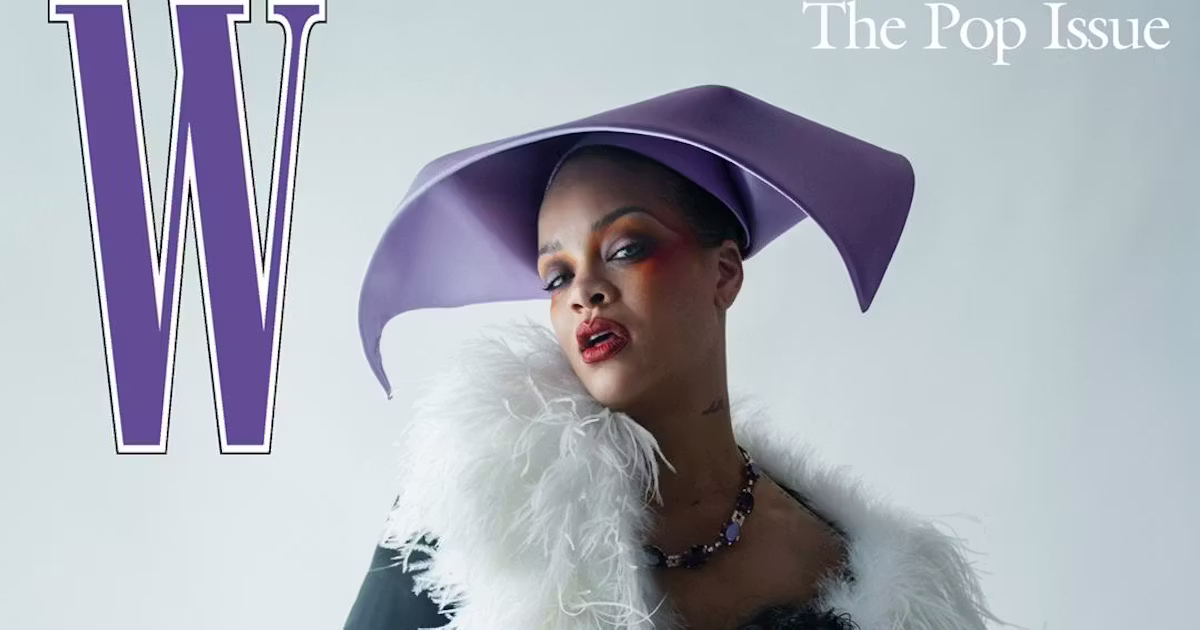 Rihanna—and Baby Rocki!—Are W's Pop Issue Cover Girls