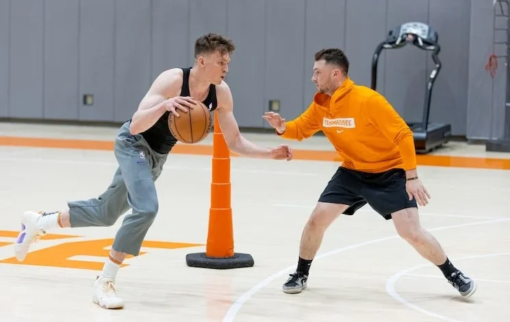 Riley Collins, Tennessee basketball's assistant director of player