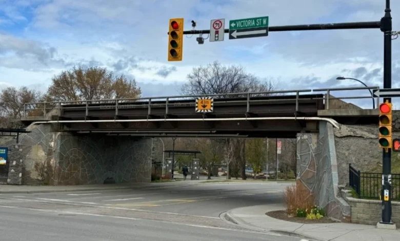 Road, sidewalk closures expected as CPKC crews work on First Avenue overpass