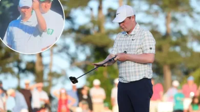 Robert MacIntyre flips middle finger in wild Masters meltdown